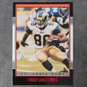2001 Bowman #30 Torry Holt Football Card